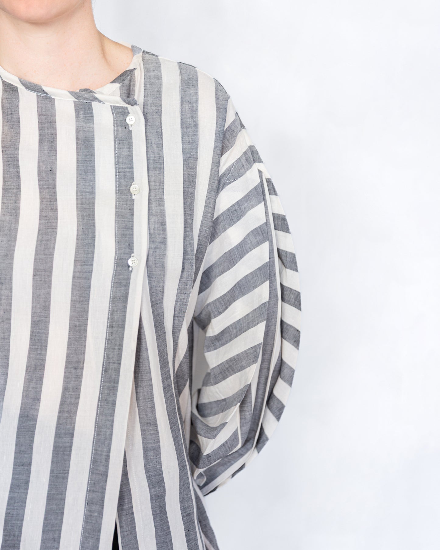 Chemise à Manches Plissées Gianfranco Ferré Oaks