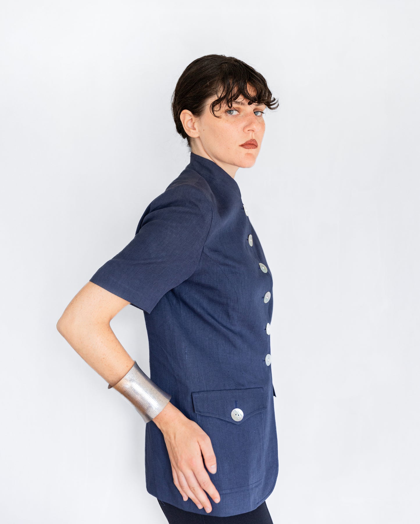 Saharienne en Lin Synonyme de Georges Rech