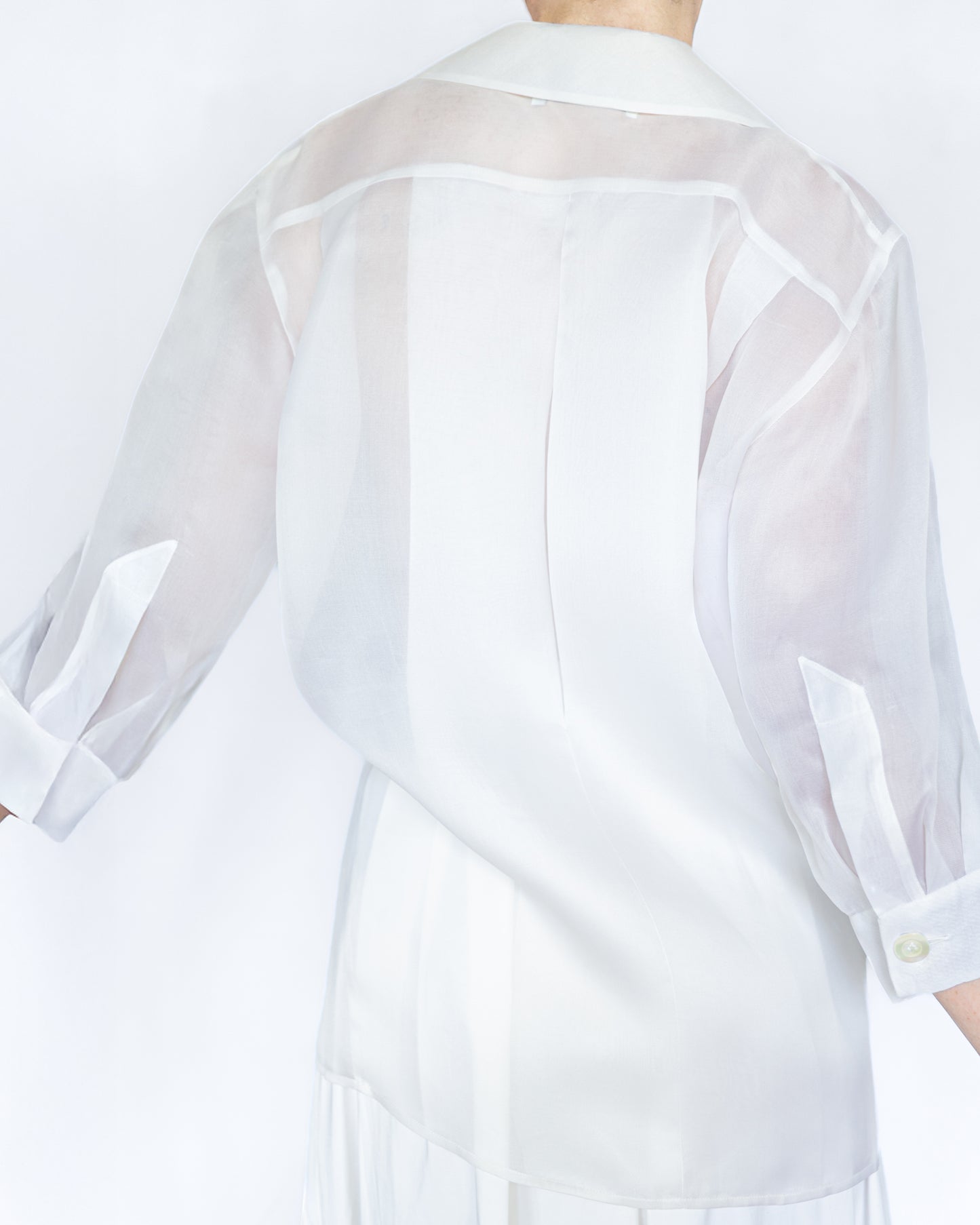 Veste Oversize en Soie Gianfranco Ferré Circa 1990