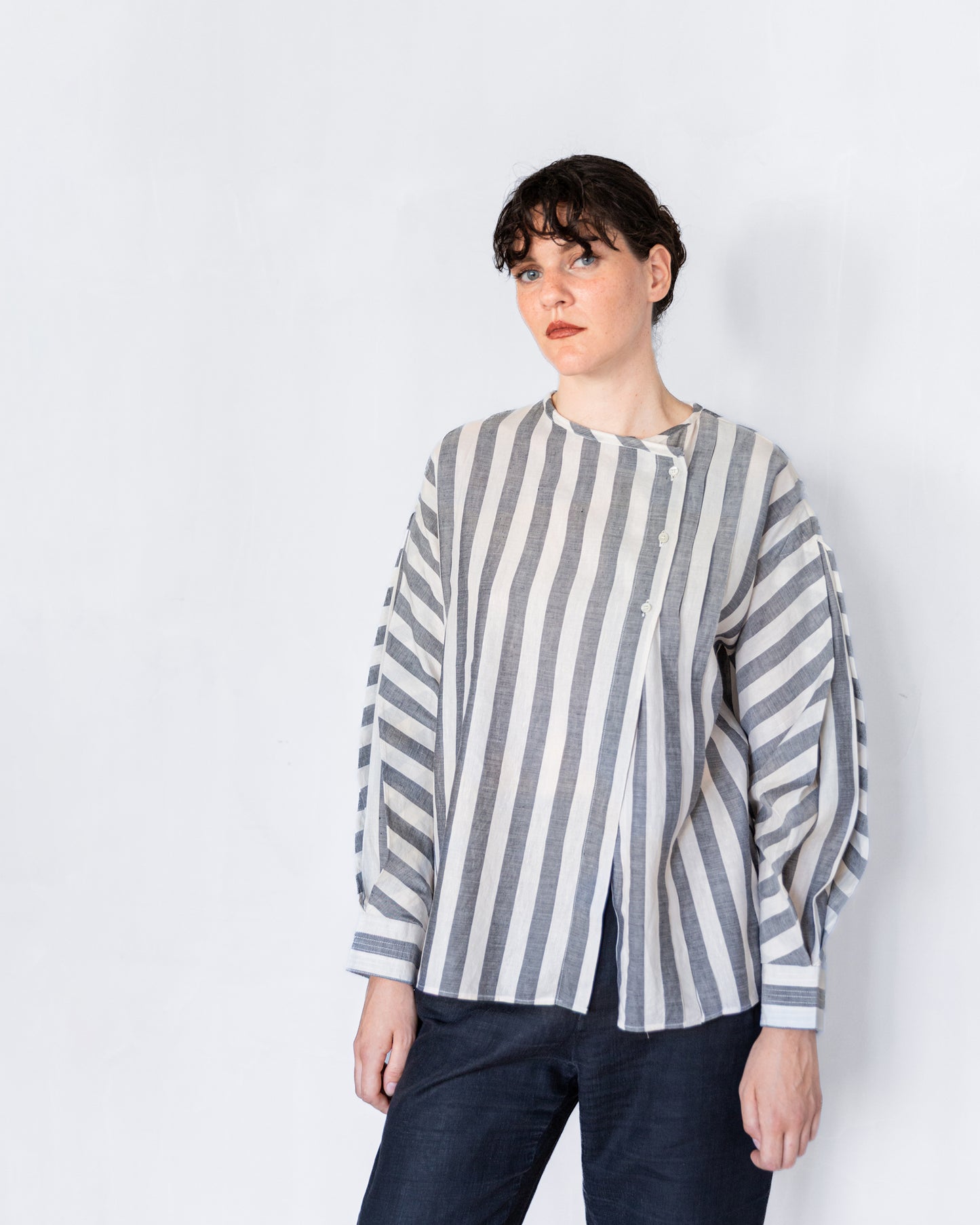 Chemise à Manches Plissées Gianfranco Ferré Oaks