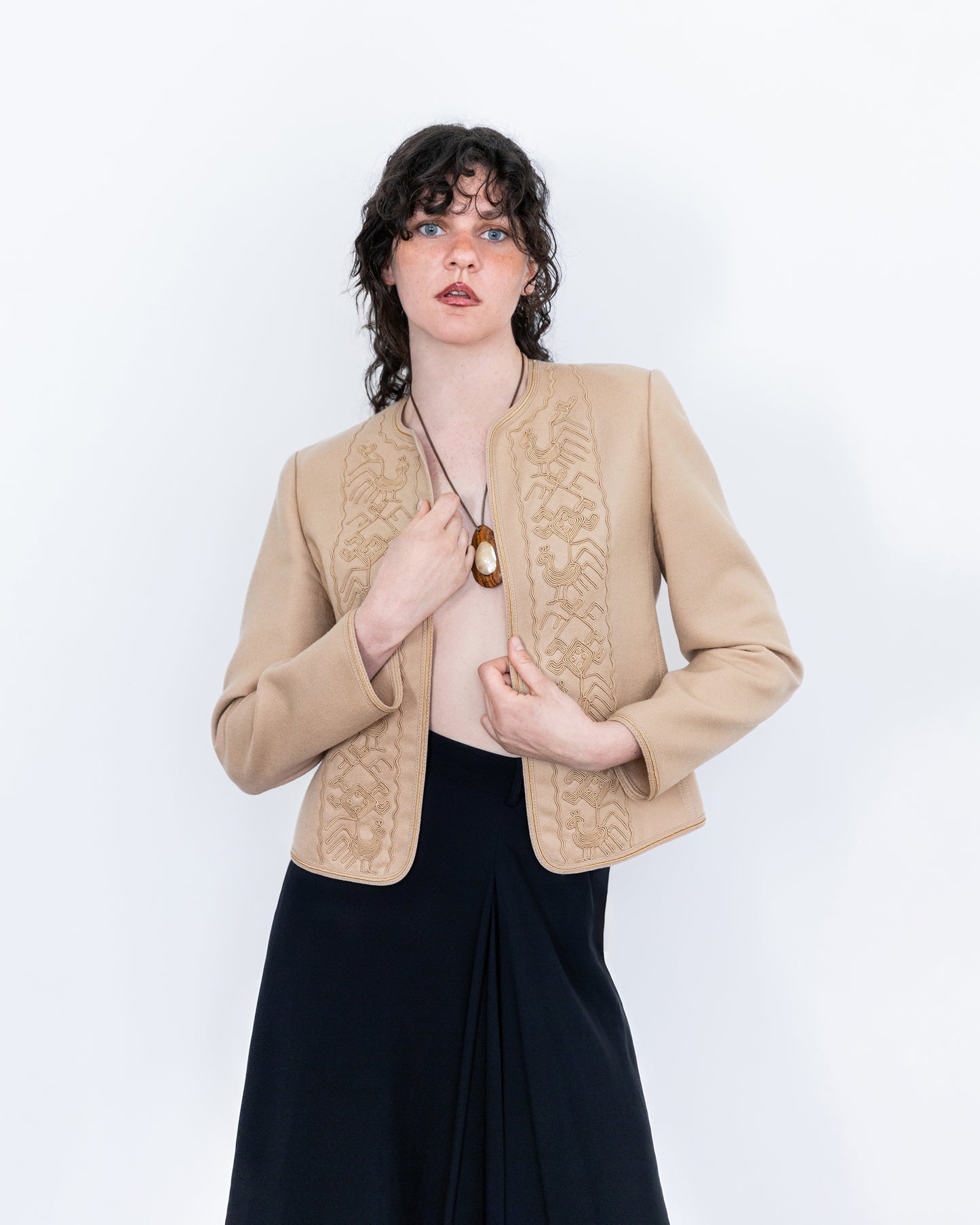 Veste en Laine à Passementerie Louis Féraud