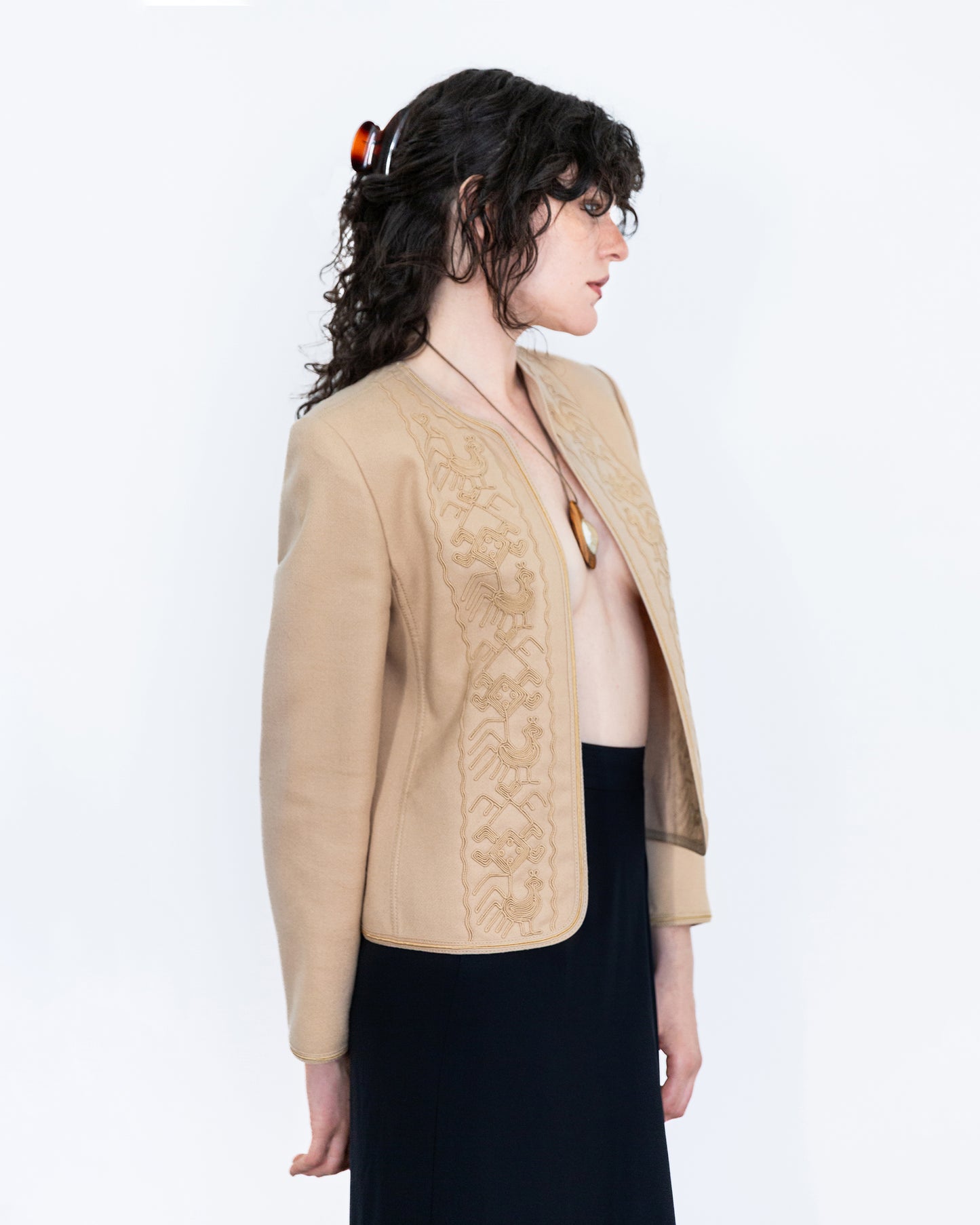 Veste en Laine à Passementerie Louis Féraud