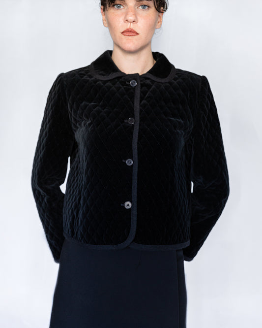 Veste en Velours Matelassé Guy Laroche Diffusion