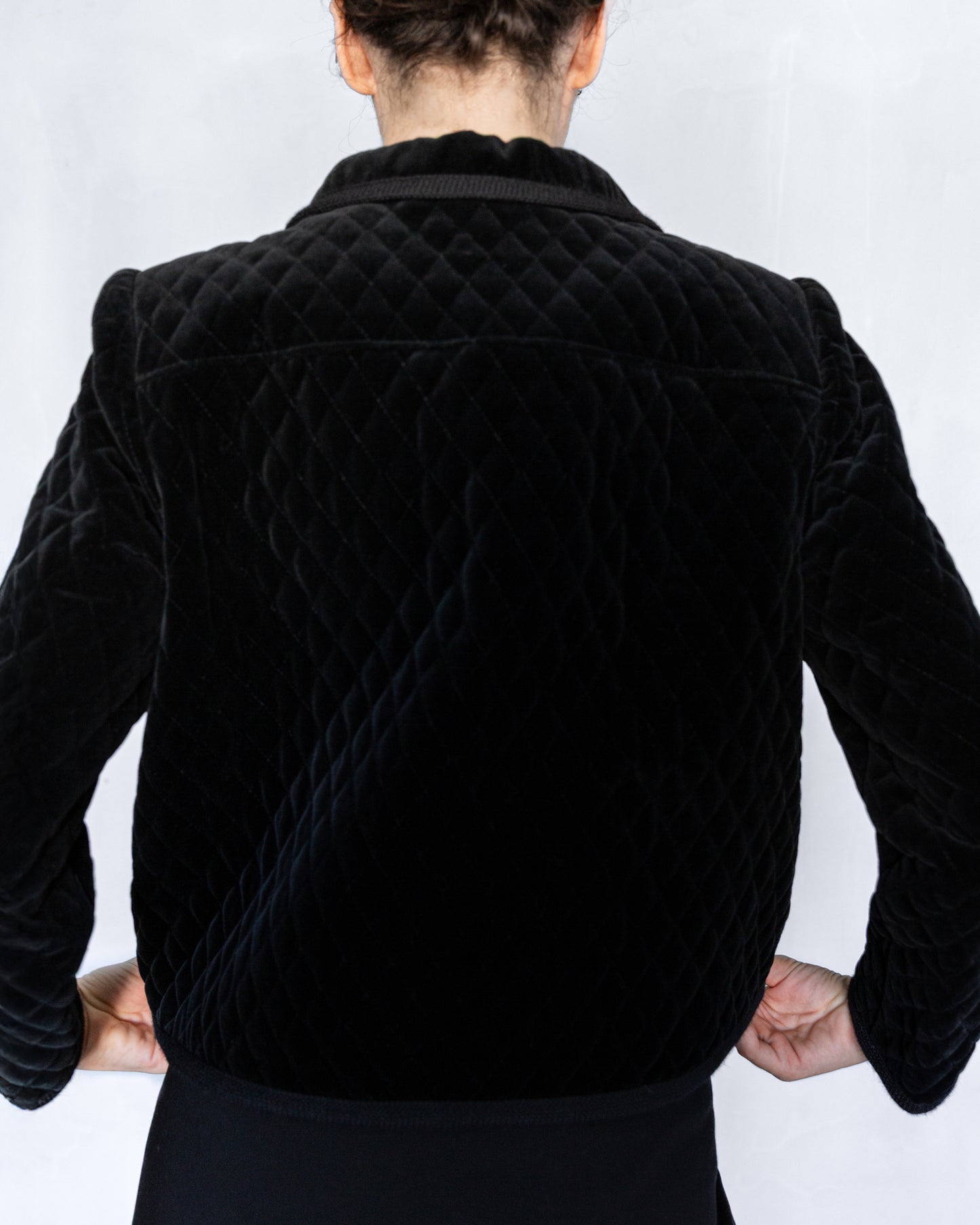 Veste en Velours Matelassé Guy Laroche Diffusion